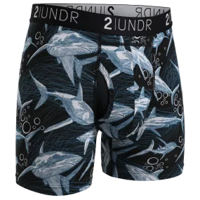 2UNDR Swing Shift Boxer Brief In Great White