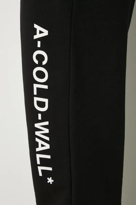 A-COLD-WALL* cotton joggers Essential Logo black color