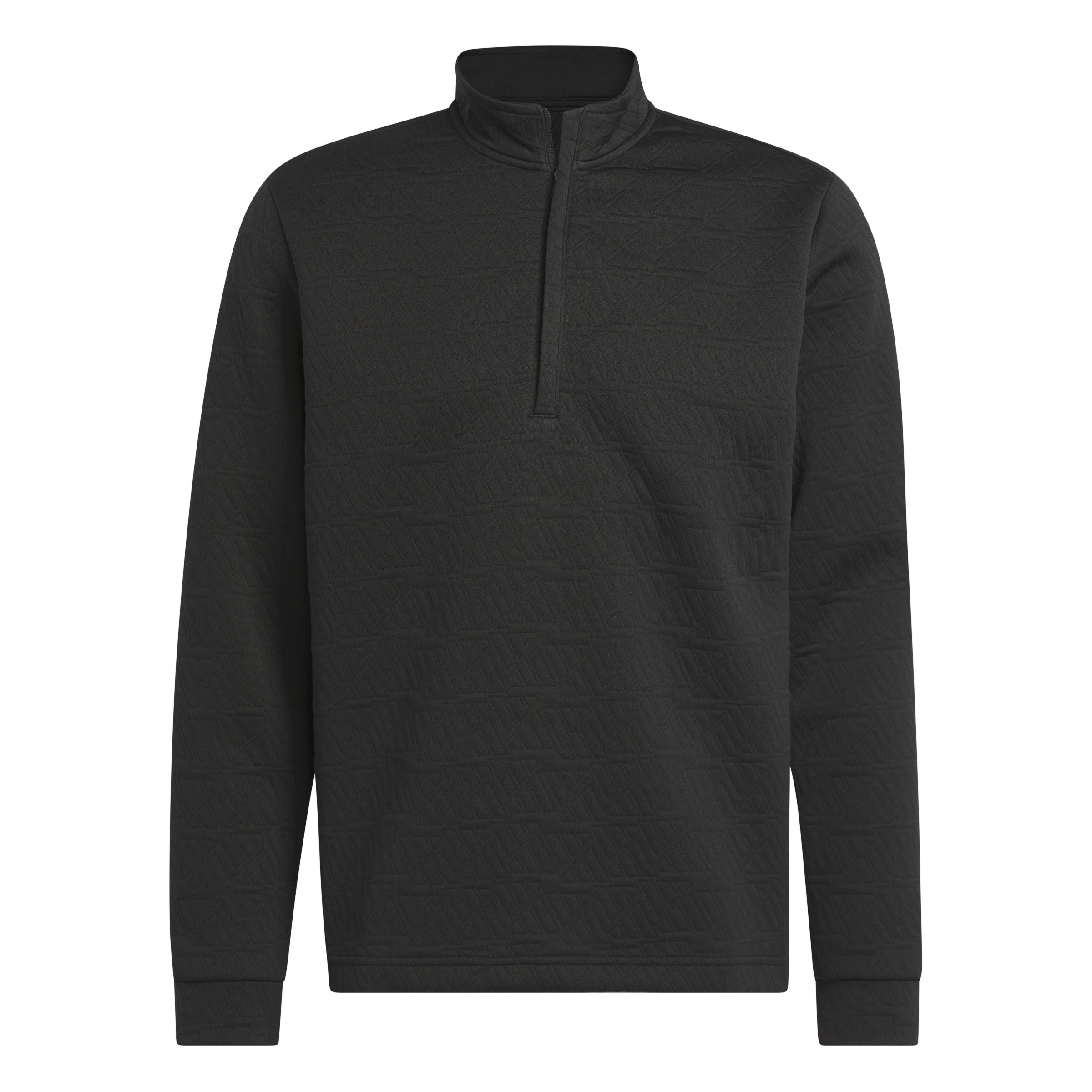 adidas Golf DWR Quater Zip Pullover - Black