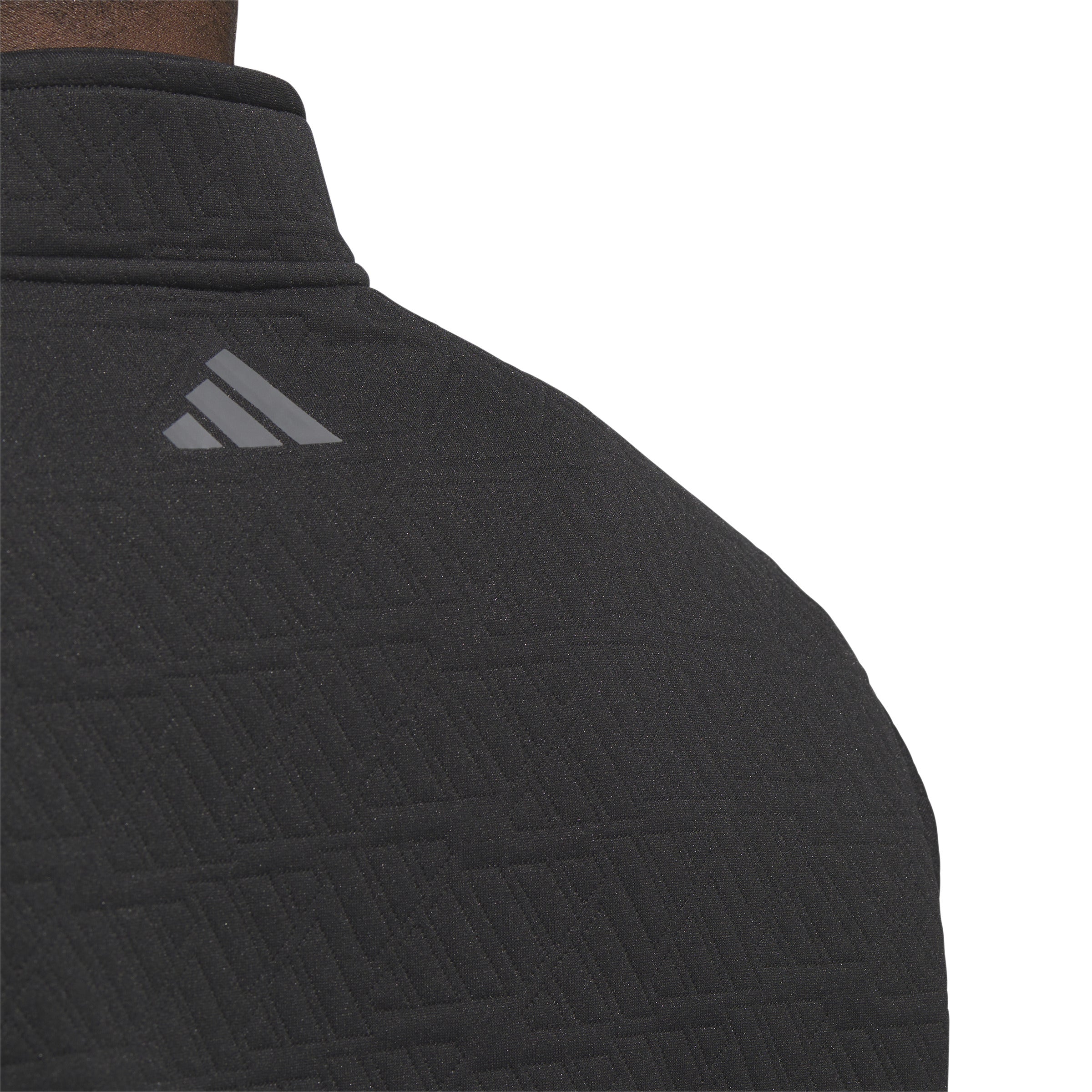 adidas Golf DWR Quater Zip Pullover - Black