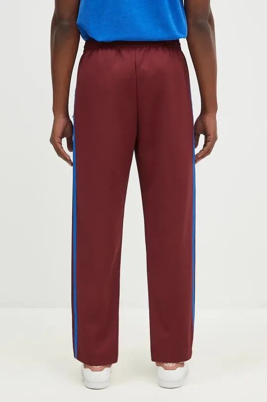 adidas Originals joggers Trackpant maroon color with an application JN5977