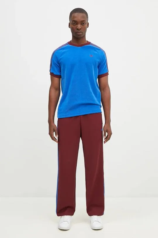 adidas Originals joggers Trackpant maroon color with an application JN5977