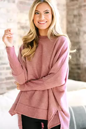 Always Fun Deep Rose Pink Tunic