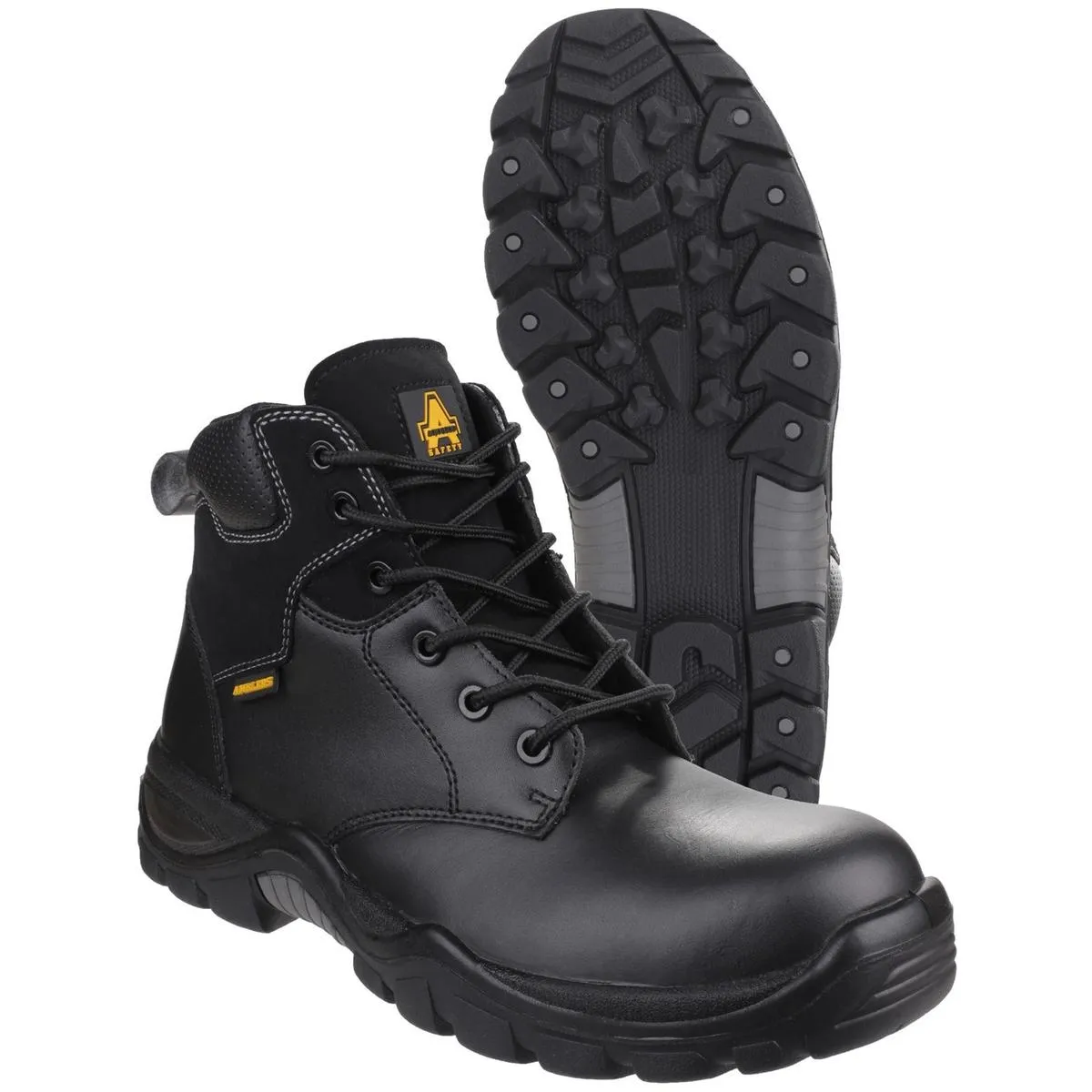 Amblers Safety AS302C Preseli Non-Metal Lace up Safety Boot Black