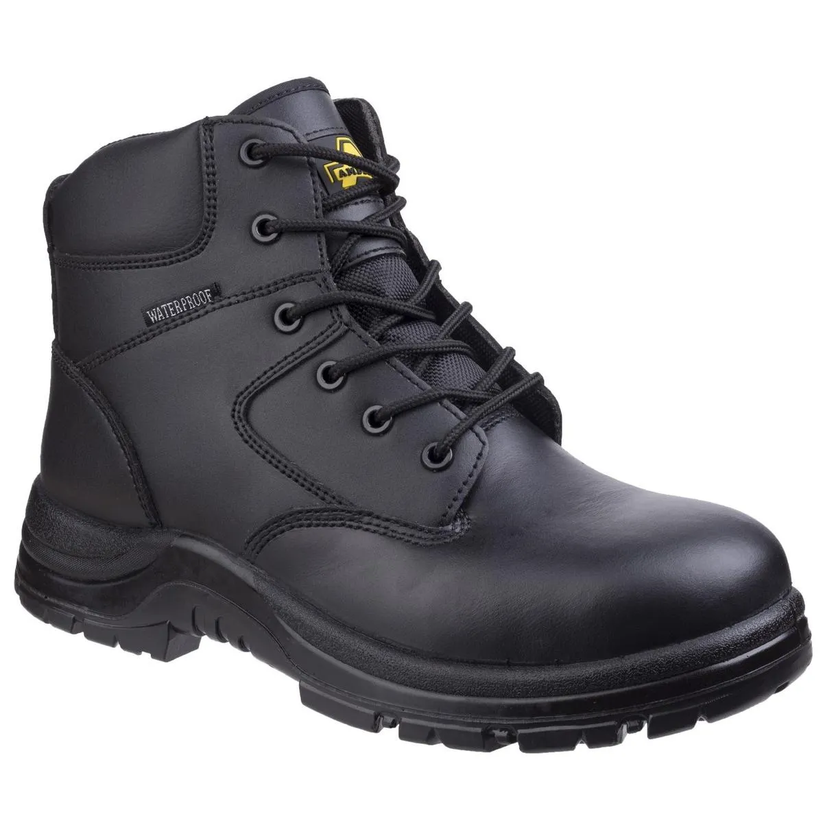 Amblers Safety FS006C Metal Free Waterproof Lace up Safety Boot Black