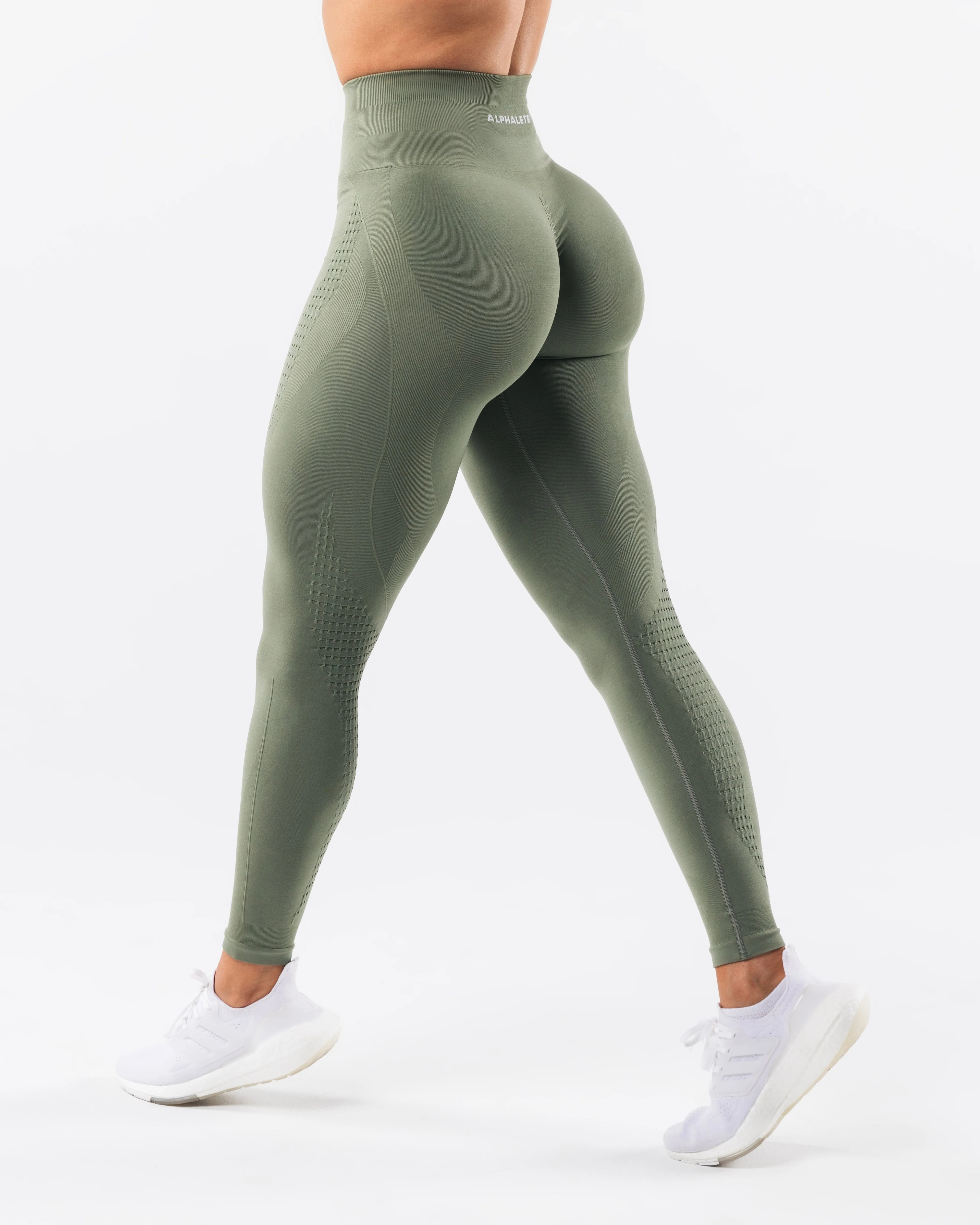 Amplify Contour Legging - Noble Green