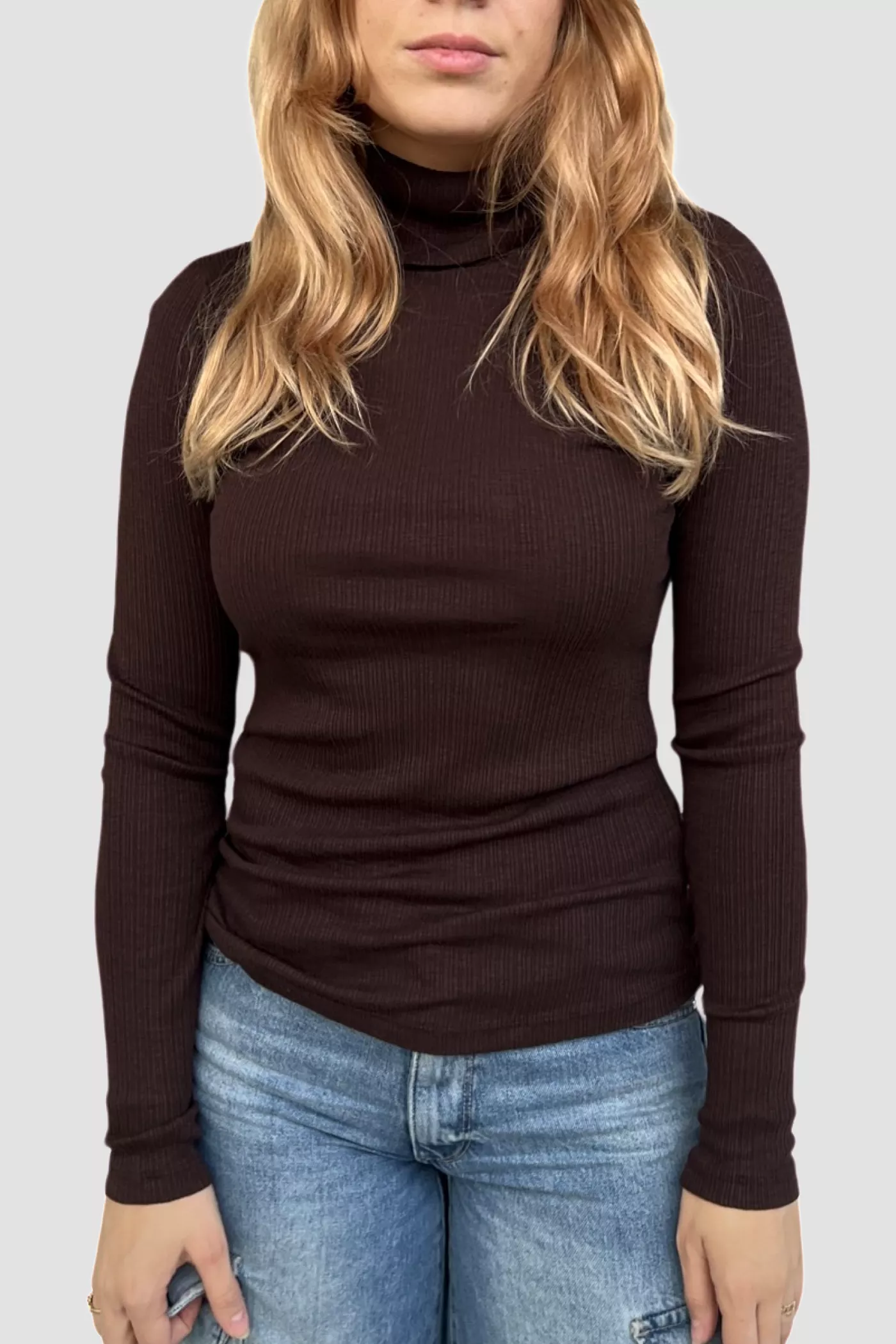 Bell Turtleneck Long Sleeve Tee