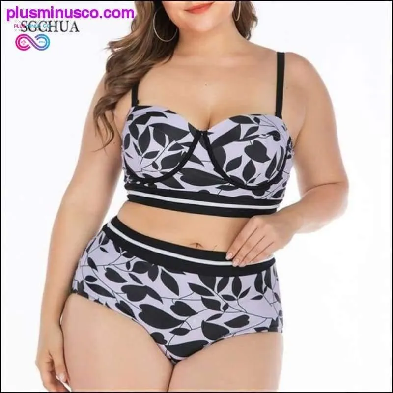 Big Push Up Bikini 4XL for Fat High Waist Swimwear 2020