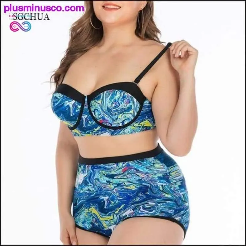 Big Push Up Bikini 4XL for Fat High Waist Swimwear 2020