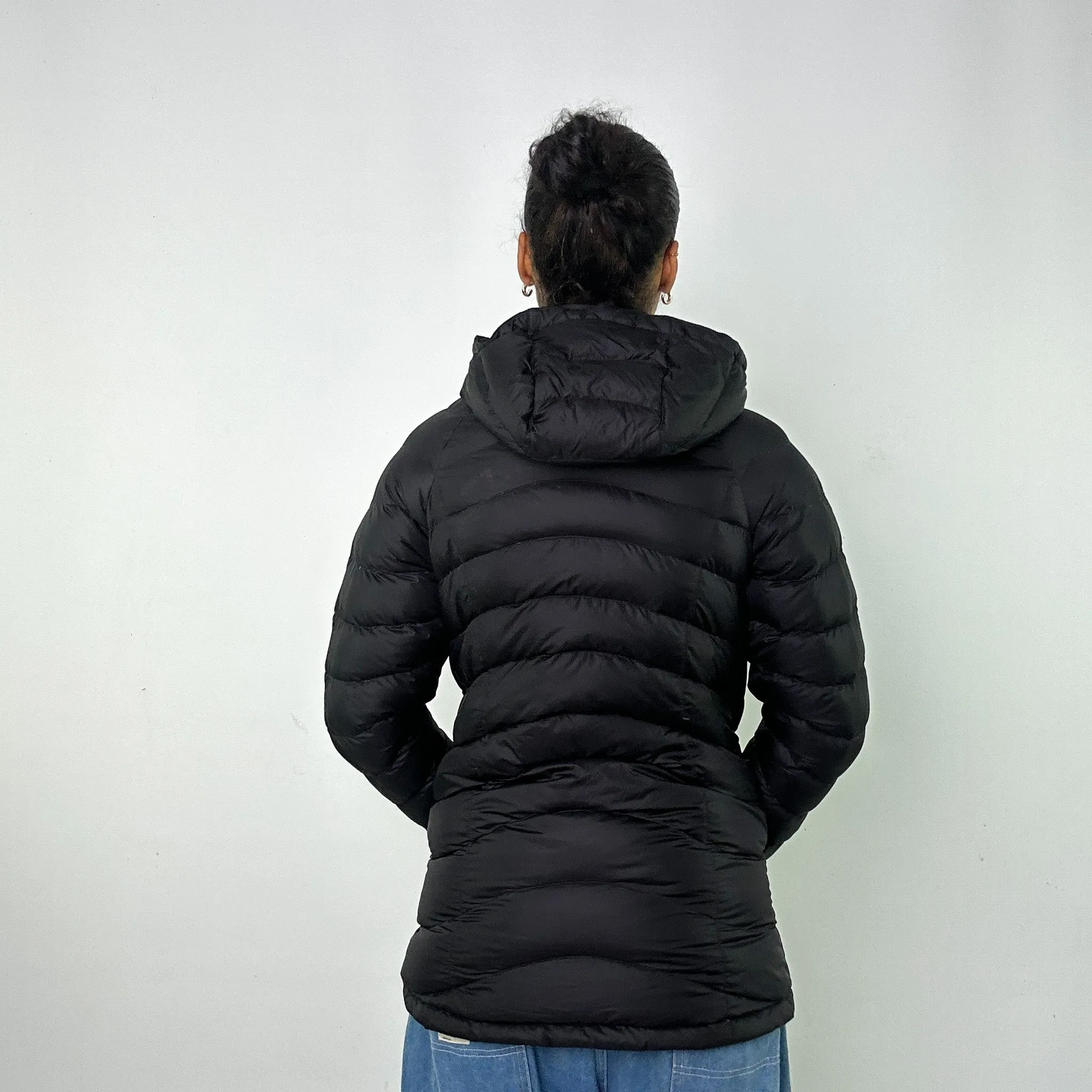 Black 90s The North Face 600 Series Long Puffer Jacket Coat (S)