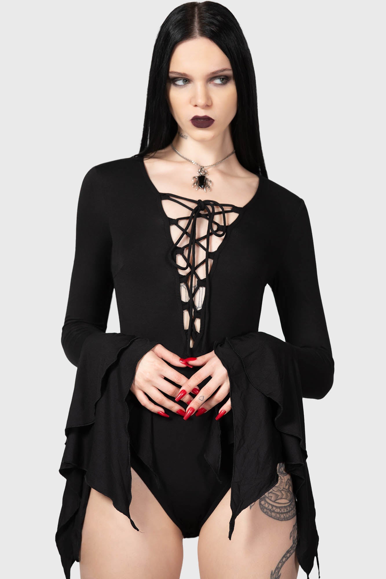 Black Roses Bodysuit