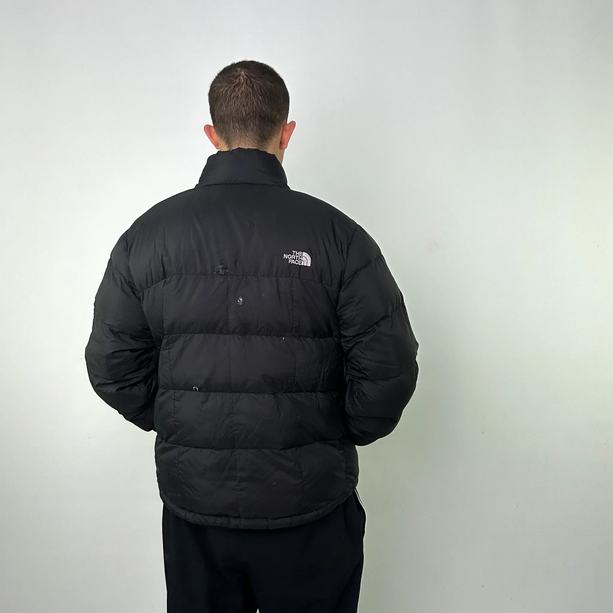 Black y2ks The North Face 550 Series Puffer Jacket Coat (XL)