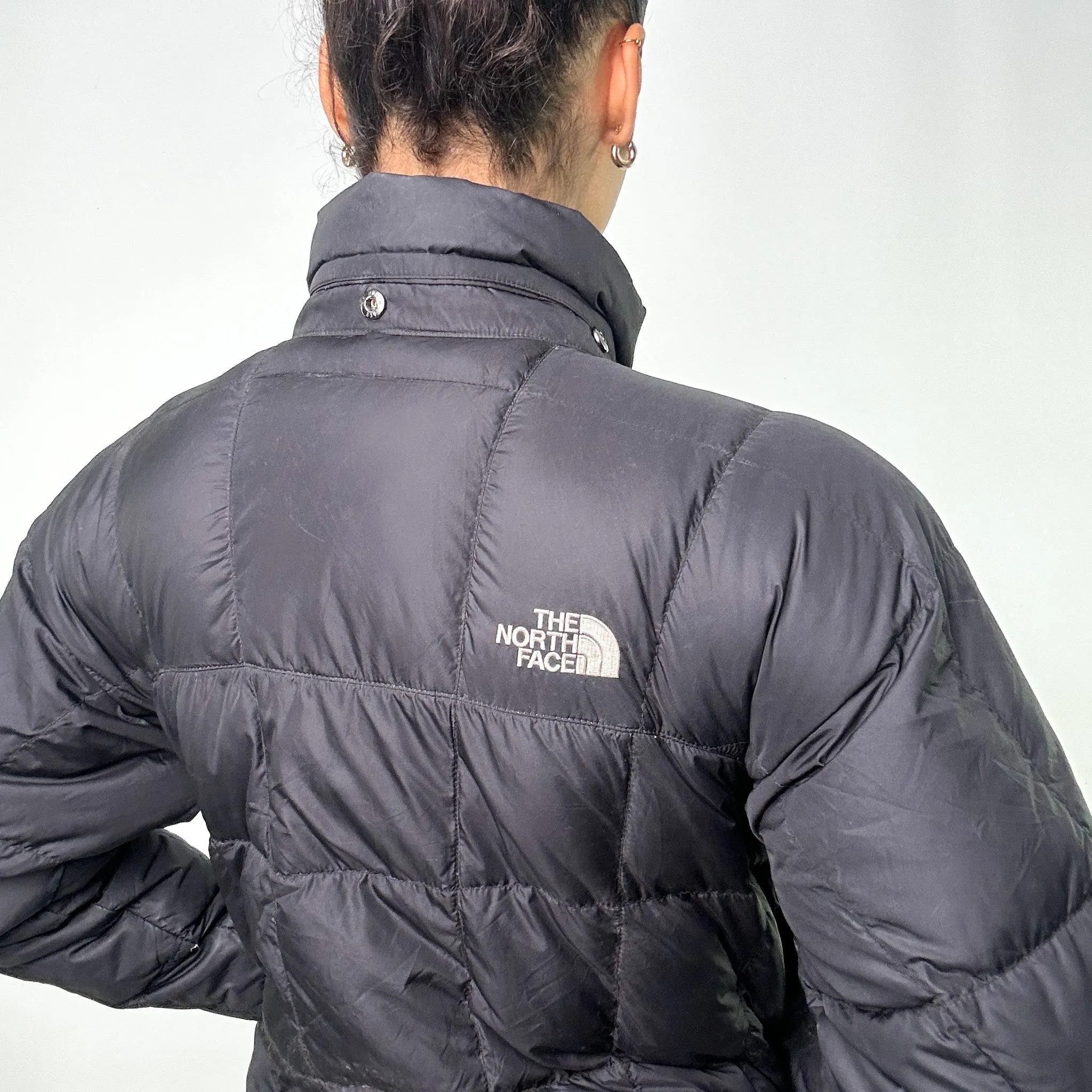 Black y2ks The North Face 600 Series Long Puffer Jacket Coat (S)