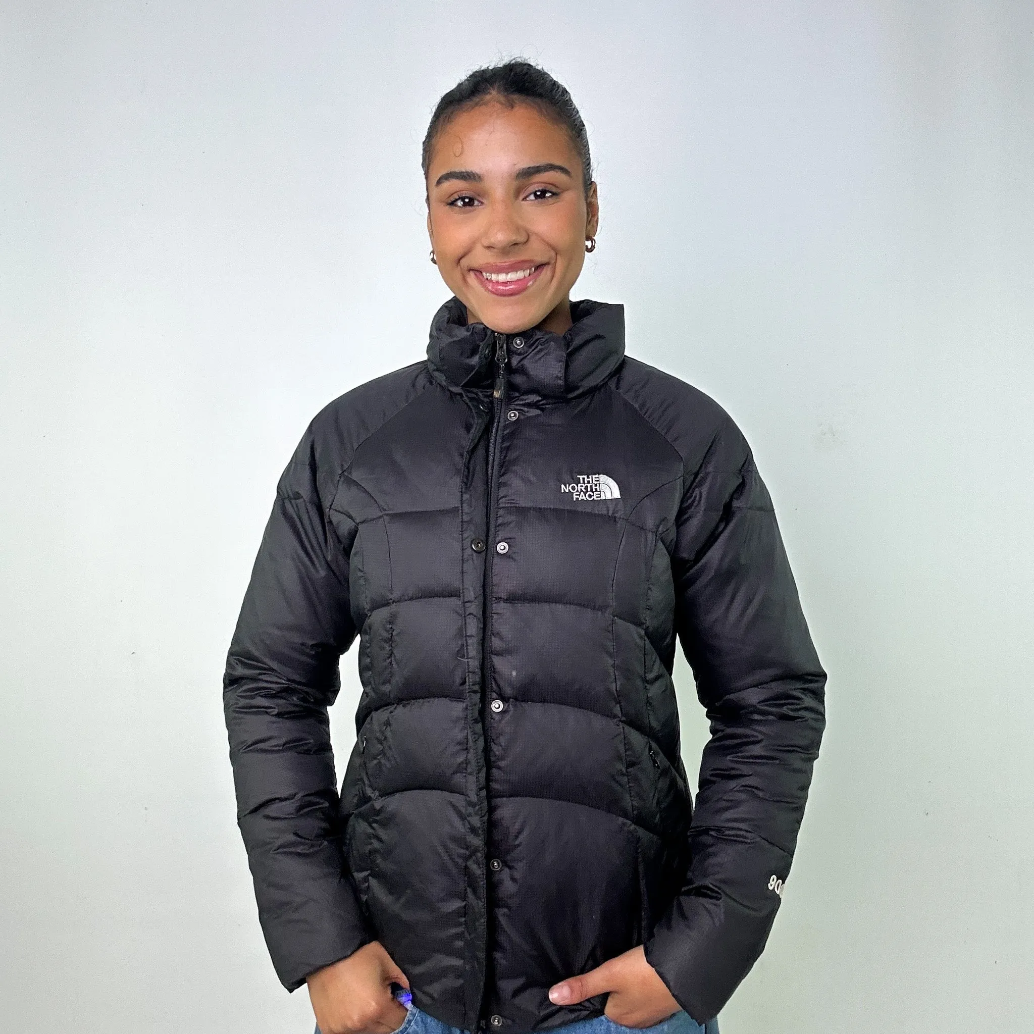 Black y2ks The North Face 900 Series Puffer Jacket Coat (L)