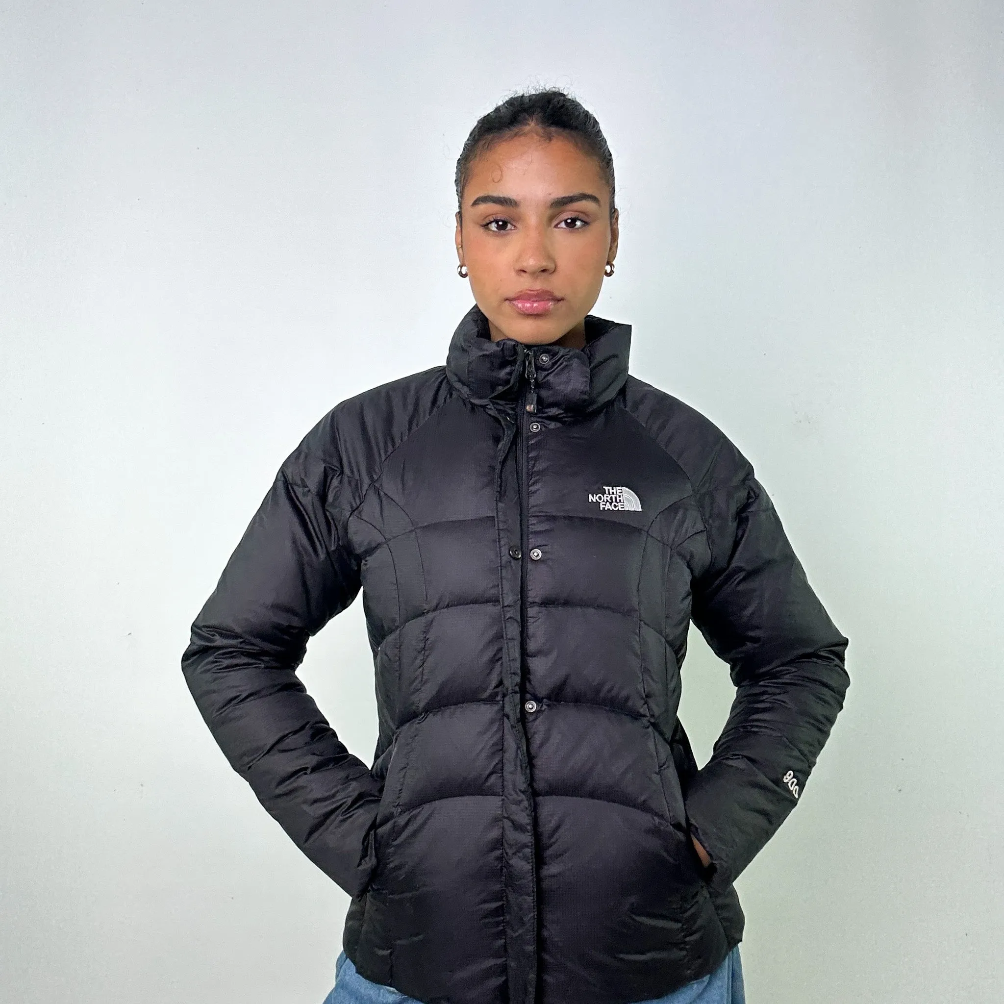 Black y2ks The North Face 900 Series Puffer Jacket Coat (L)