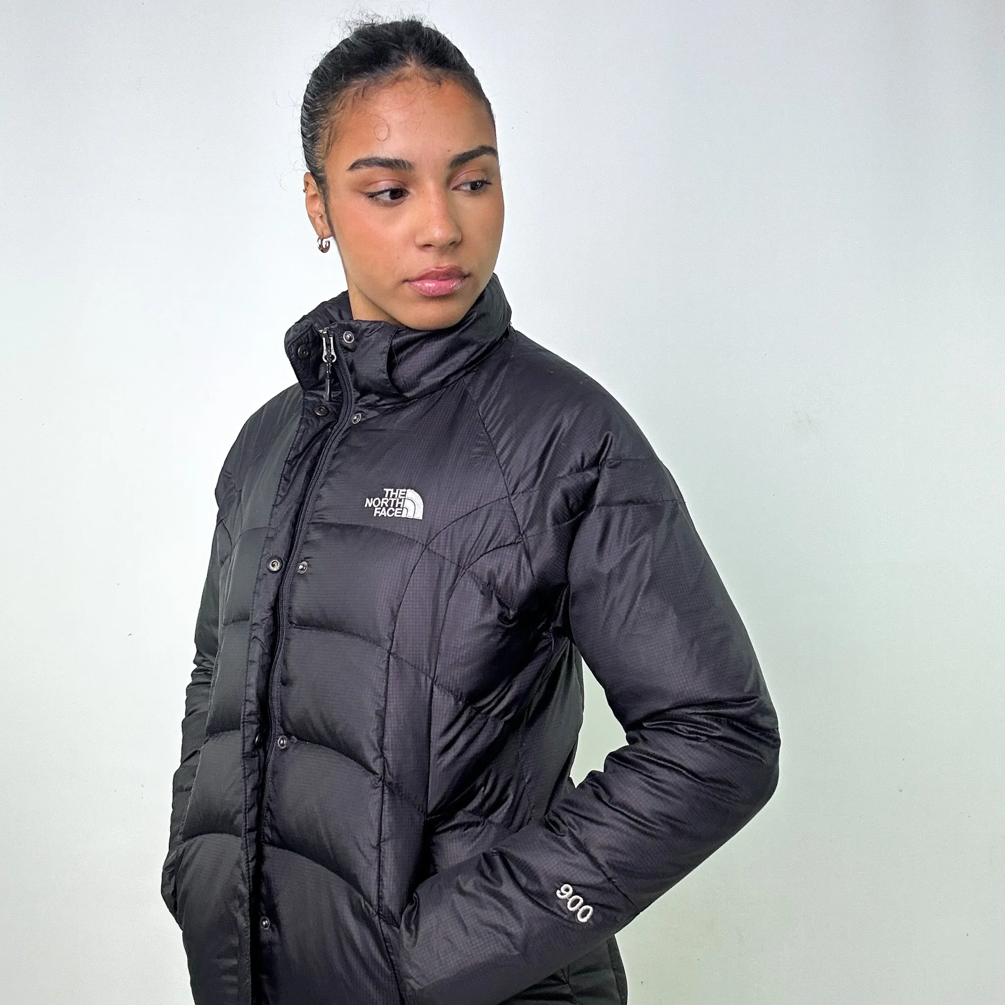 Black y2ks The North Face 900 Series Puffer Jacket Coat (L)