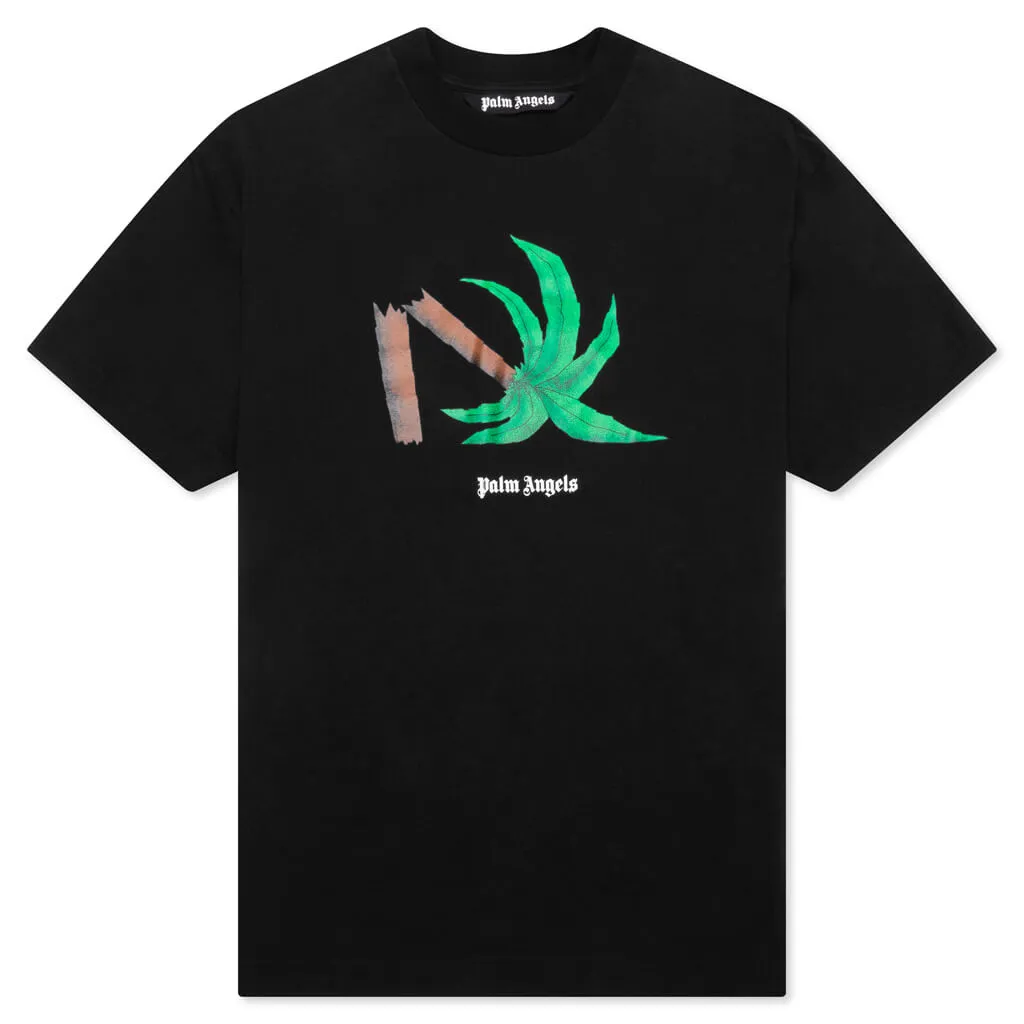 Broken Palm Classic Tee - Black/Green