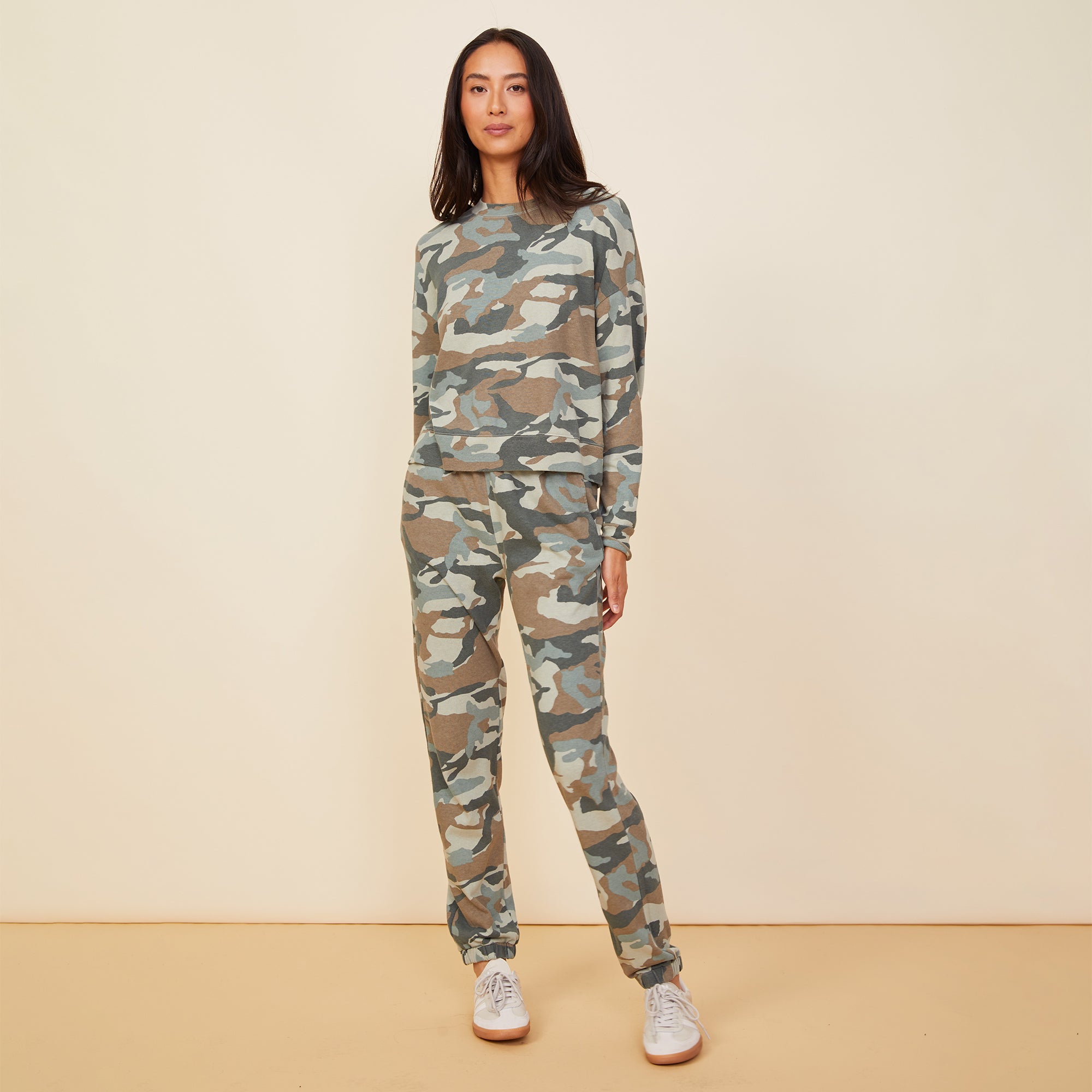 Camo Boxy Sweatshirt