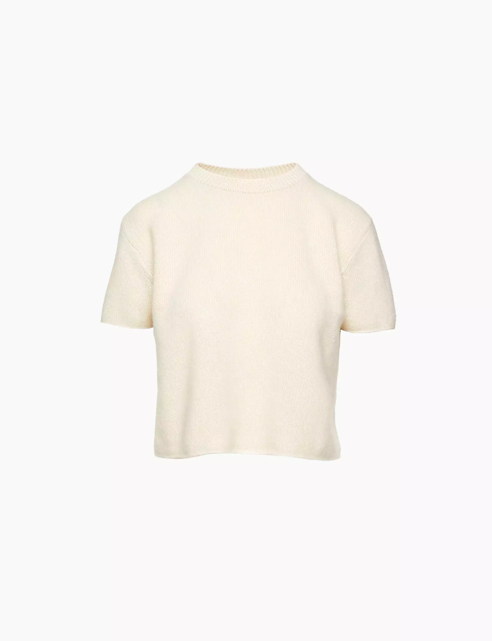 Cashmere Short Sleeve Top