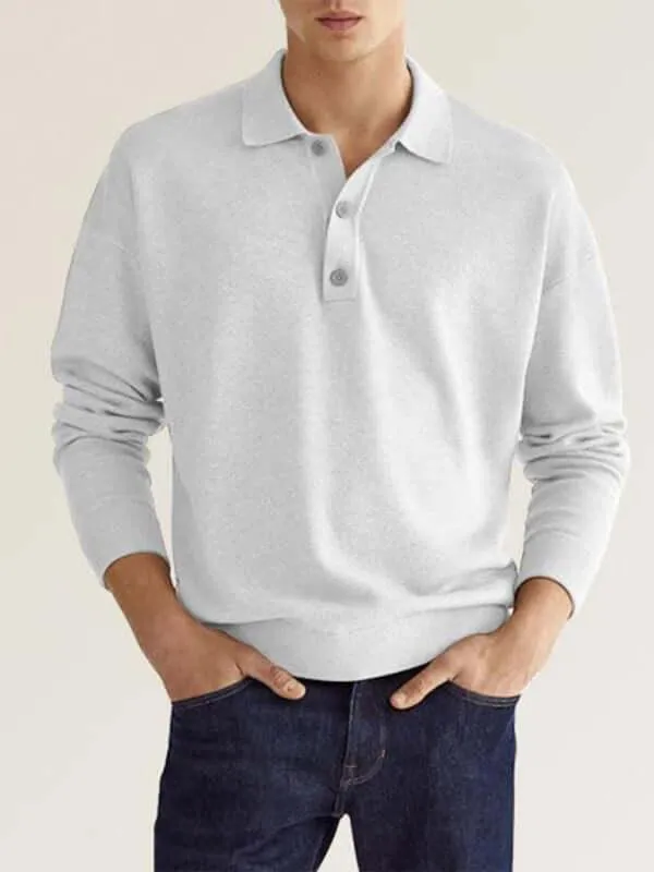 Classic Collar Men Polo Shirt