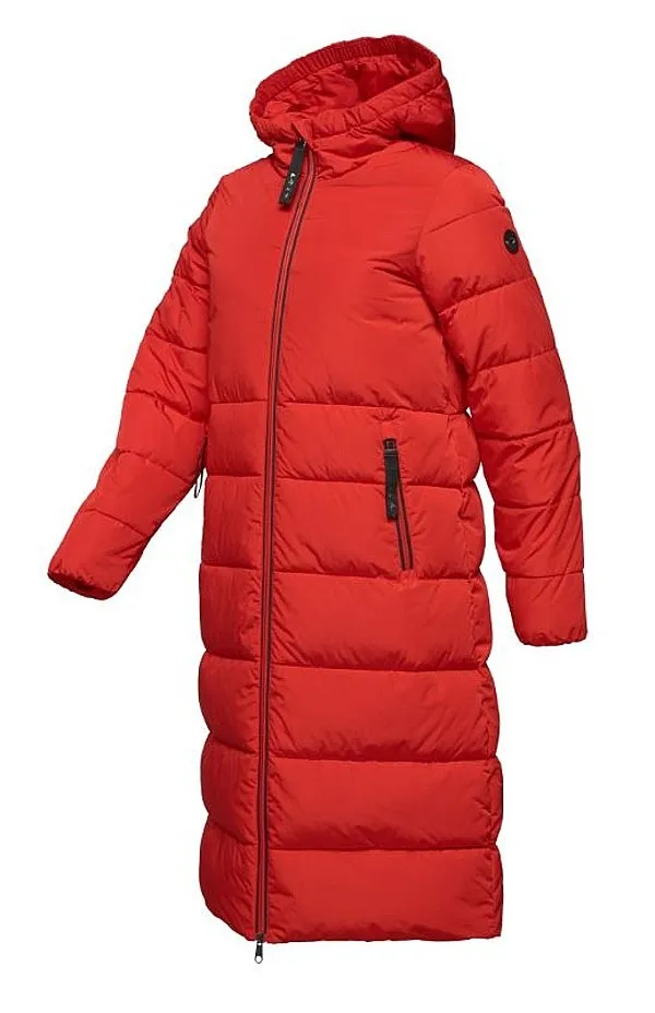 coat Loap Tandora - G16G/Flame Scarlet - women´s