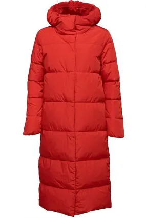 coat Loap Taruna - G16G/Flame Scarlet - women´s