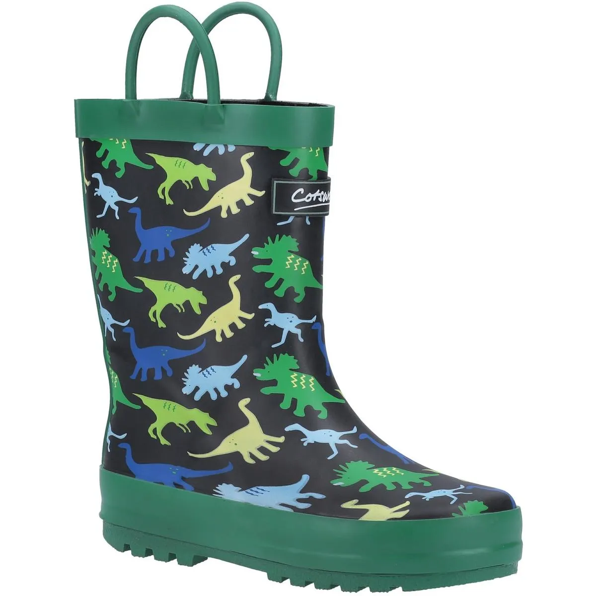 Cotswold Sprinkle Junior Wellington Boot Dinosaur