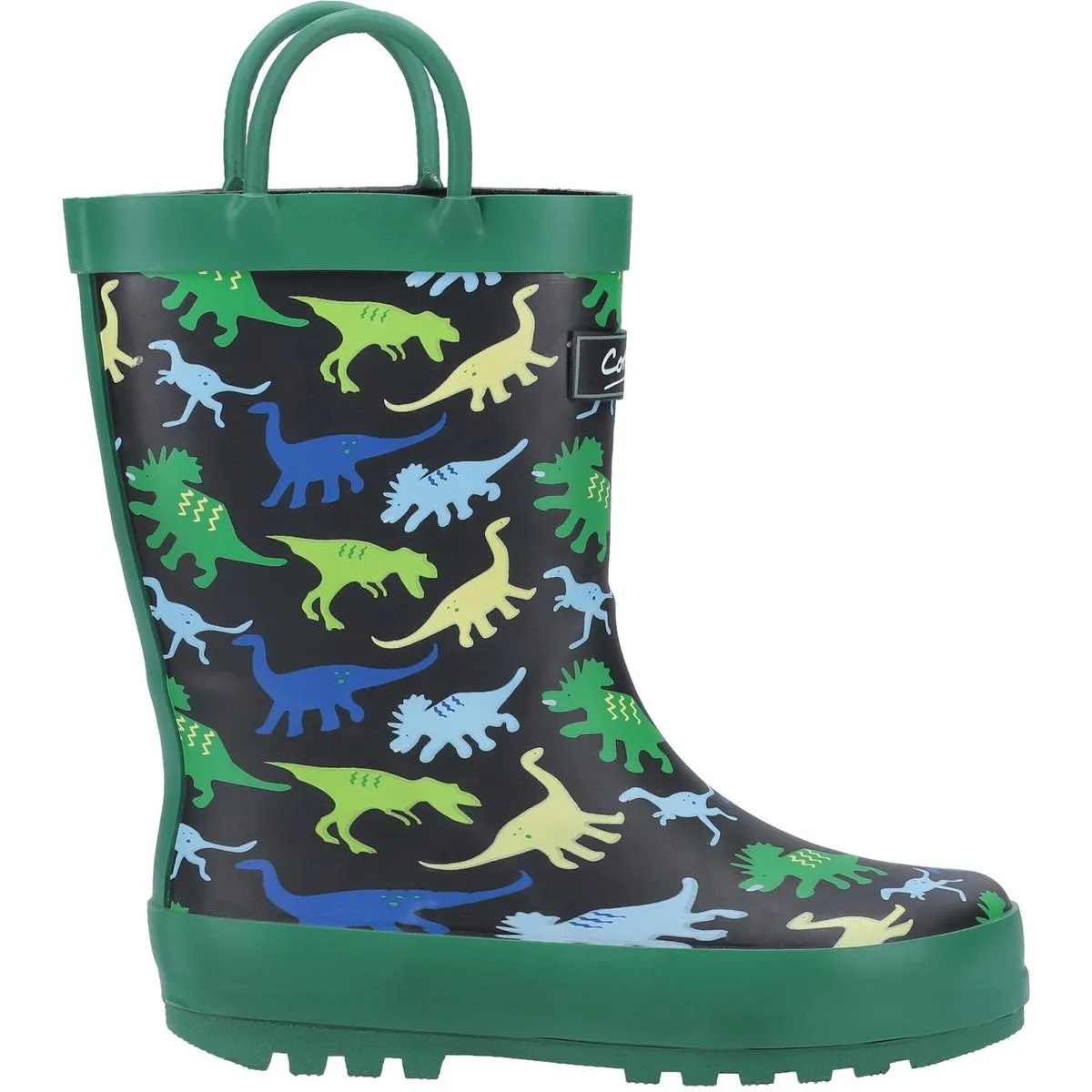 Cotswold Sprinkle Junior Wellington Boot Dinosaur