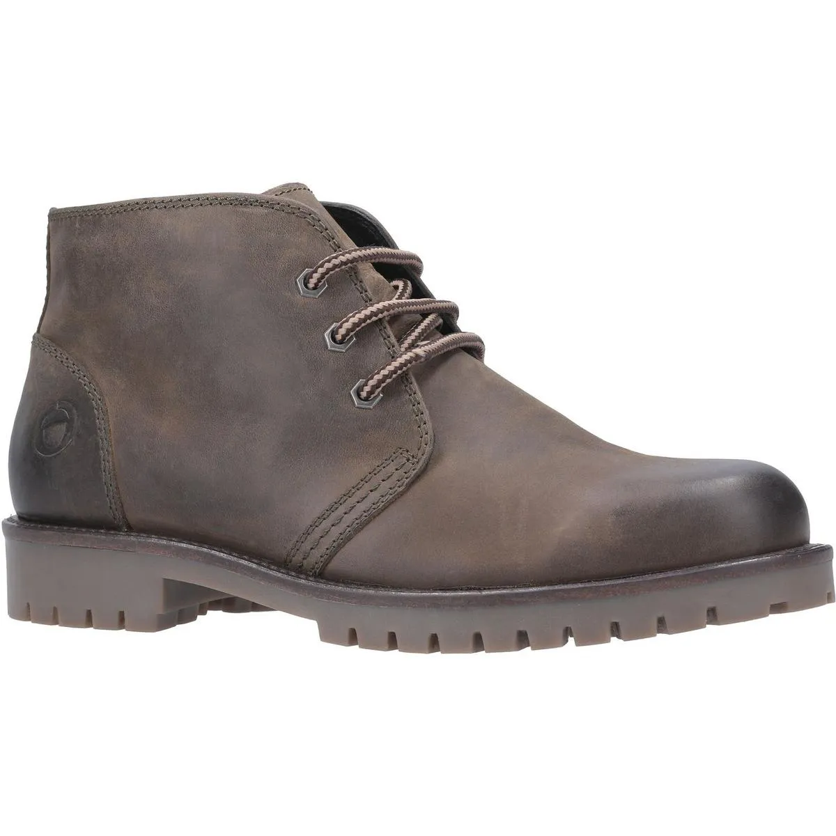 Cotswold Stroud Lace Up Shoe Boot Khaki