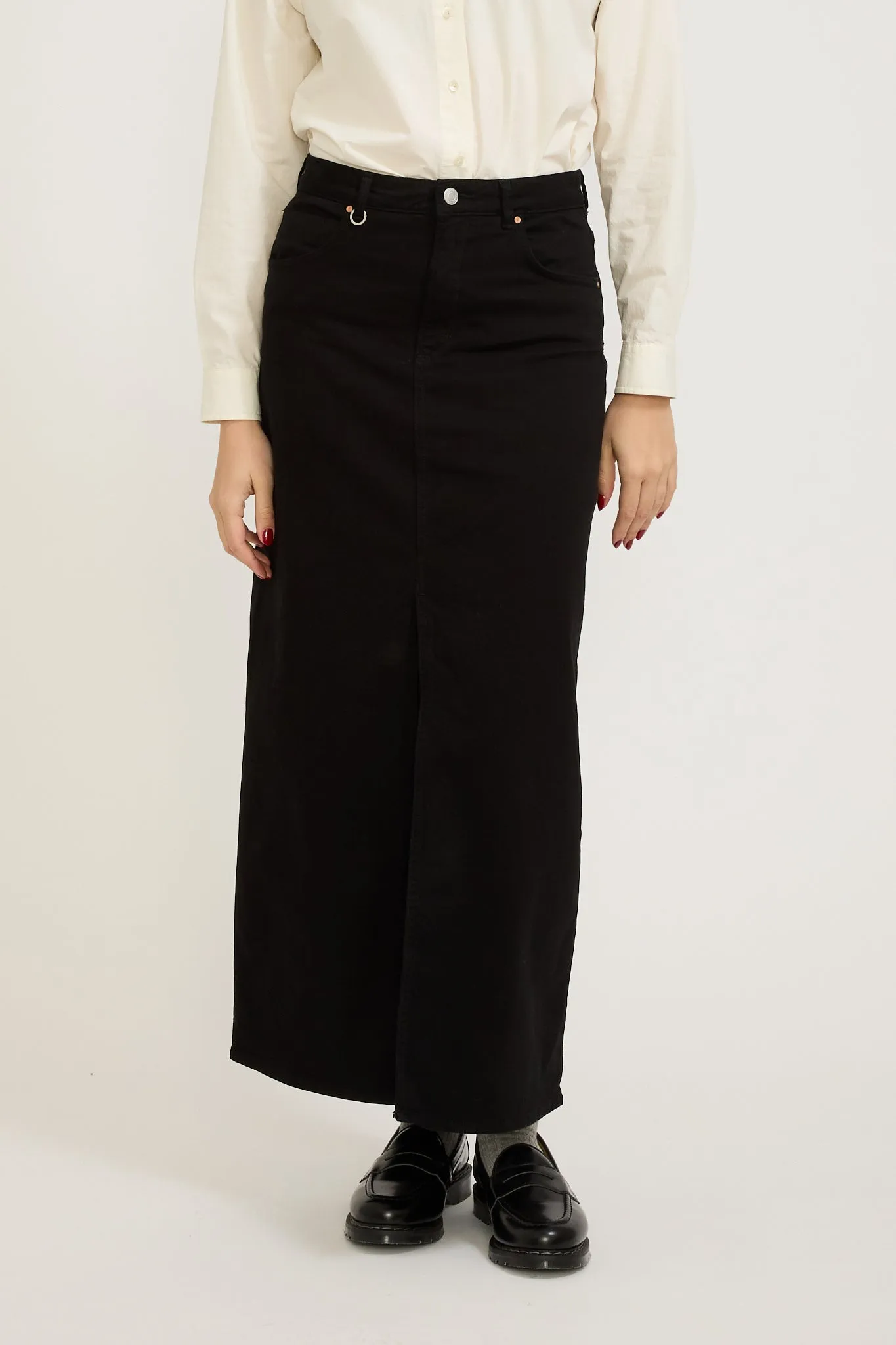 Darcy Maxi Skirt Luxe Black