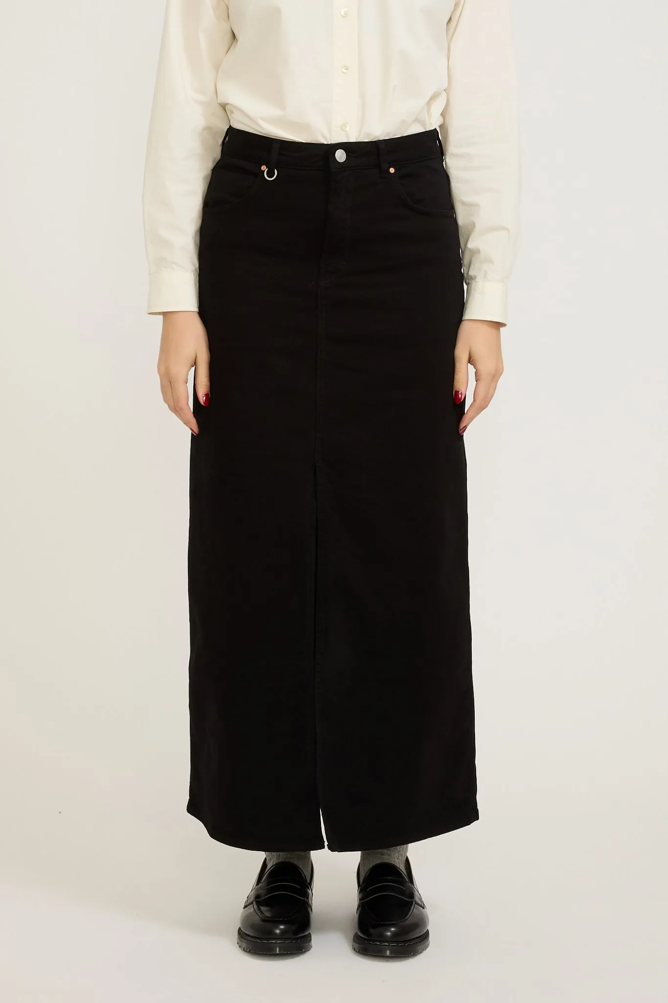 Darcy Maxi Skirt Luxe Black