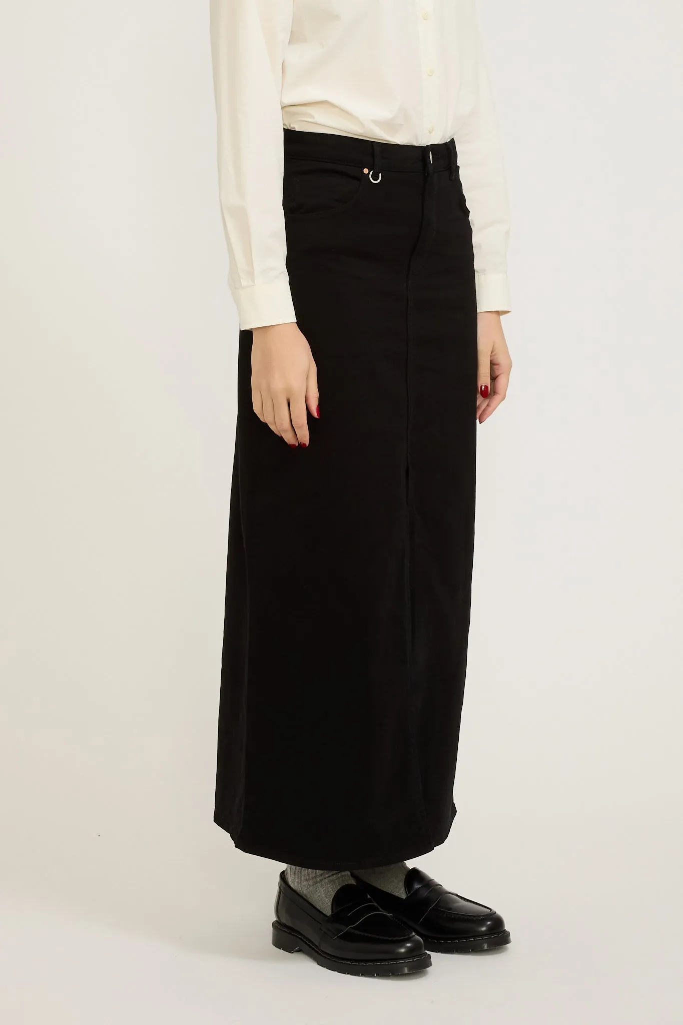 Darcy Maxi Skirt Luxe Black