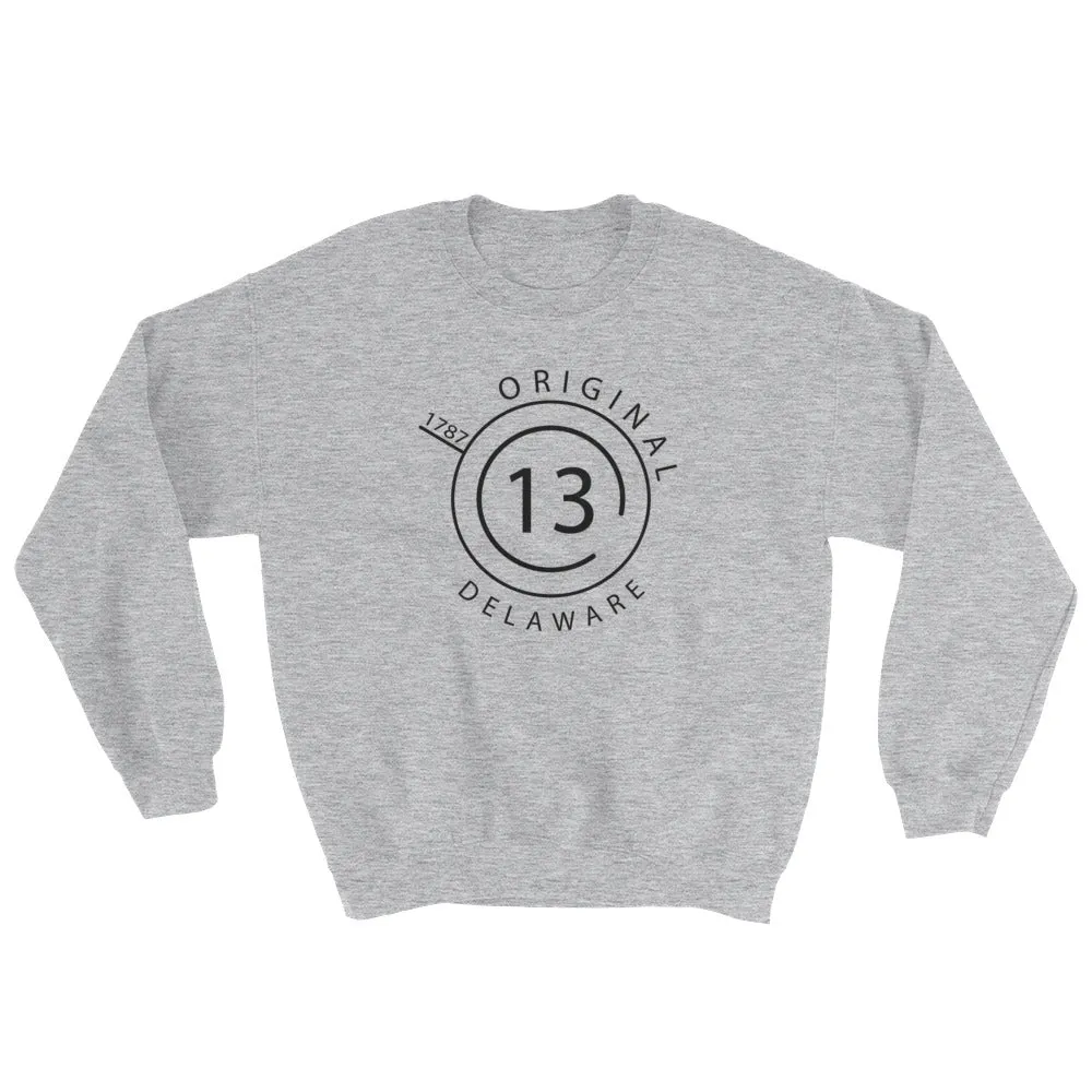 Delaware - Crewneck Sweatshirt - Original 13