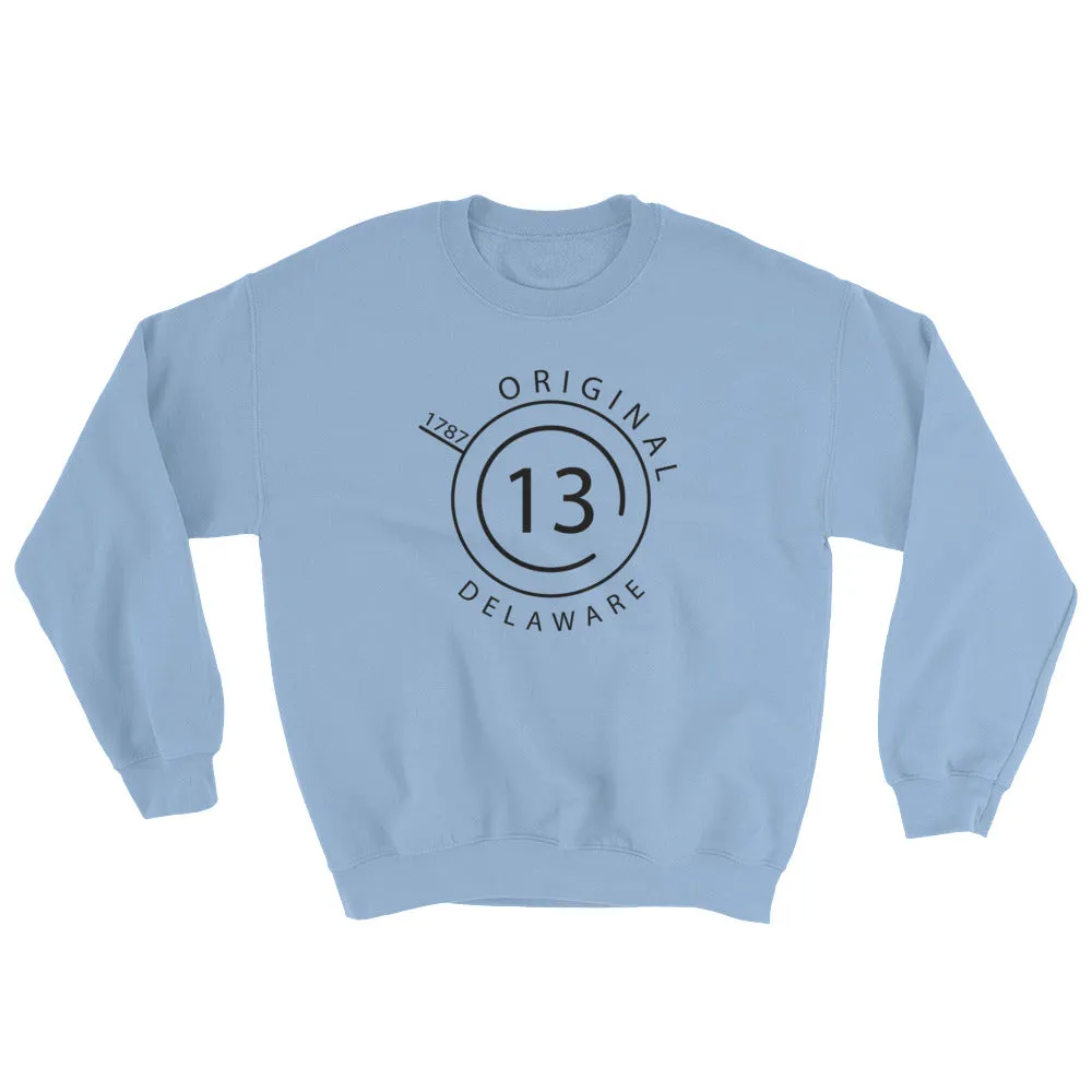 Delaware - Crewneck Sweatshirt - Original 13