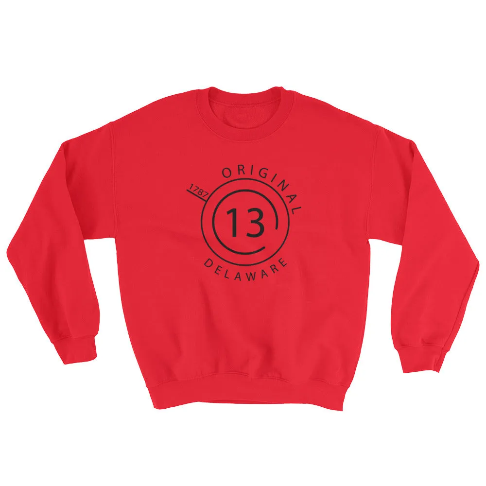 Delaware - Crewneck Sweatshirt - Original 13