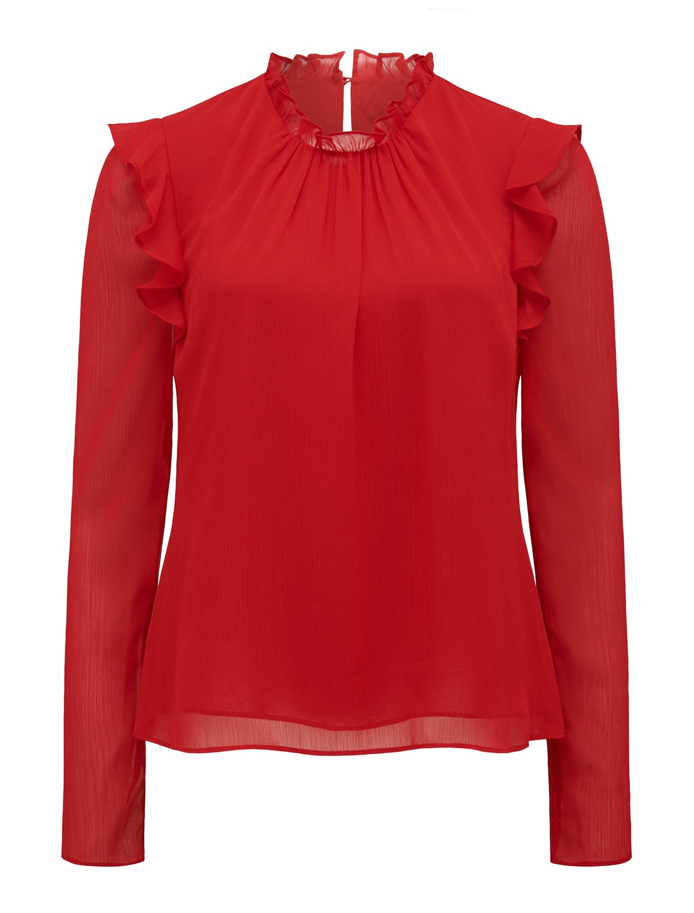 Diane Frill Detail Blouse