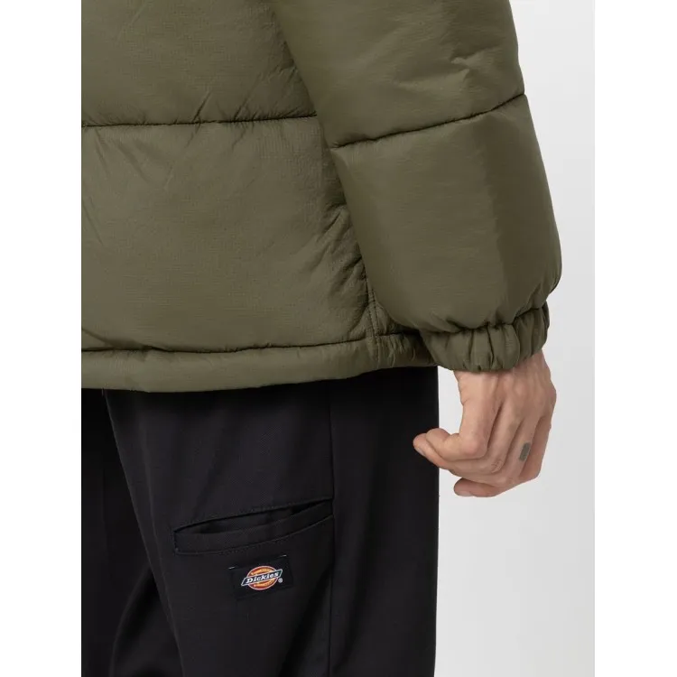 Dickies WALDENBURG Giacca Giubbino Uomo Imbottito Verde Militare