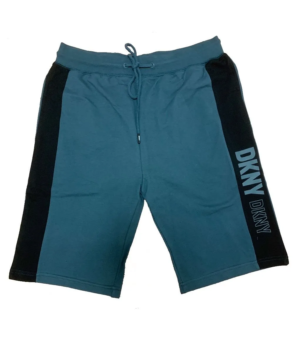 DKNY River Ban Lounge Shorts Blue Green