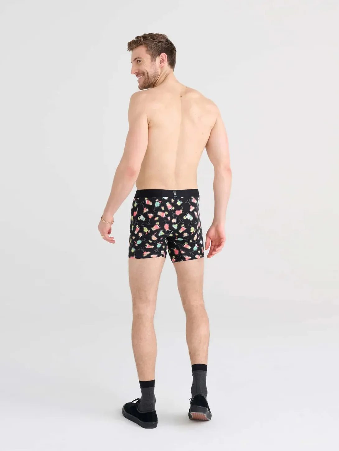 Droptemp Cooling Cotton Boxer Brief - Happy Hour