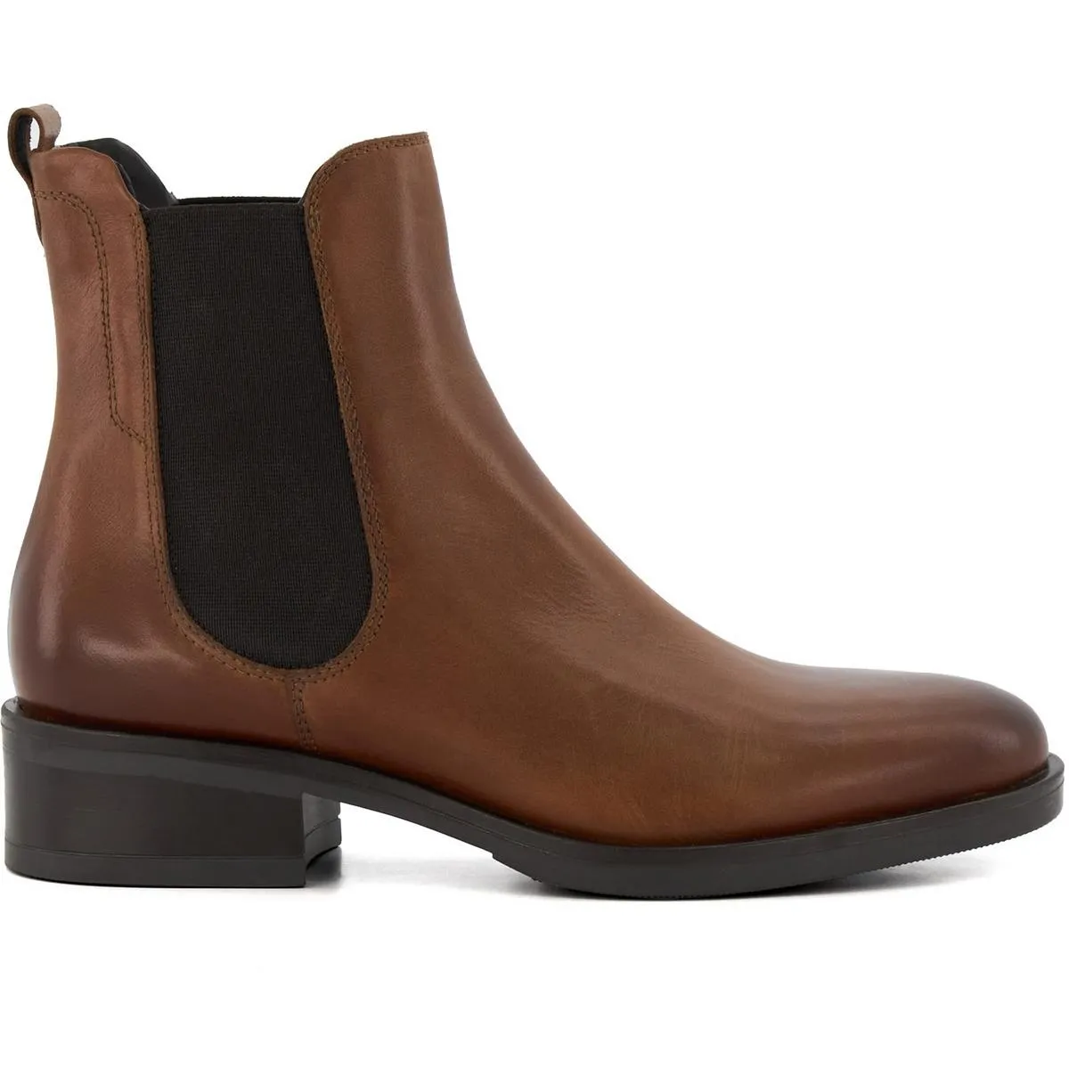 Dune Panoramic Ankle Boot Tan