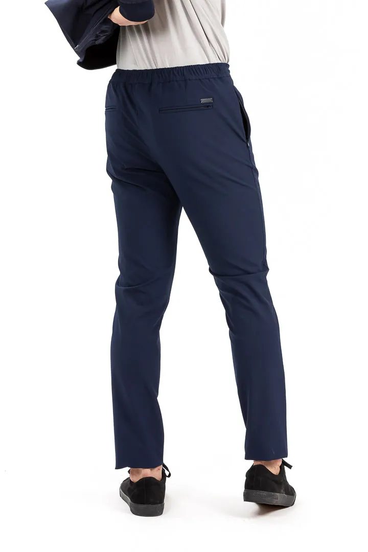 Eco Navy Stretch Joggers