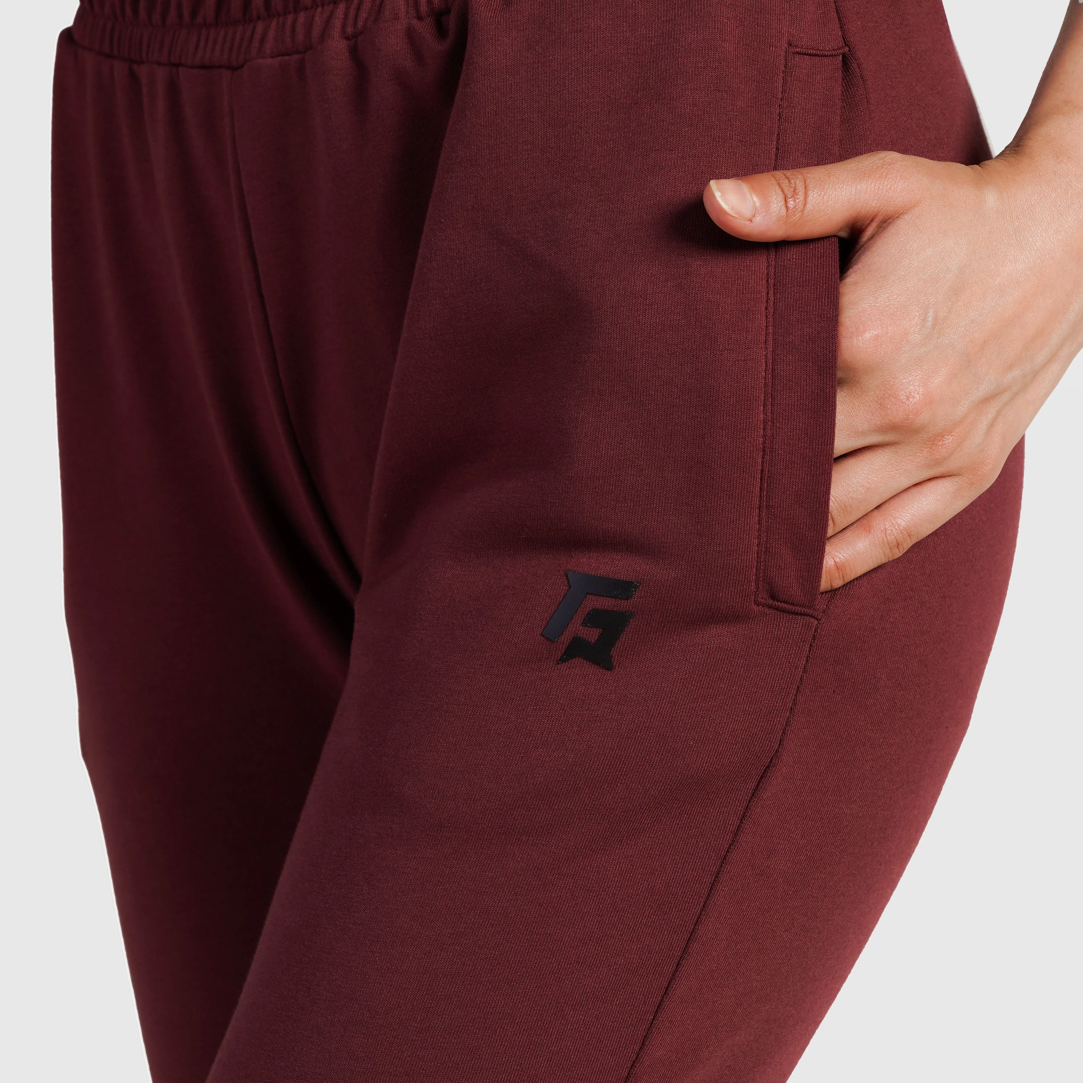 Essential Fit Joggers (Maroon)