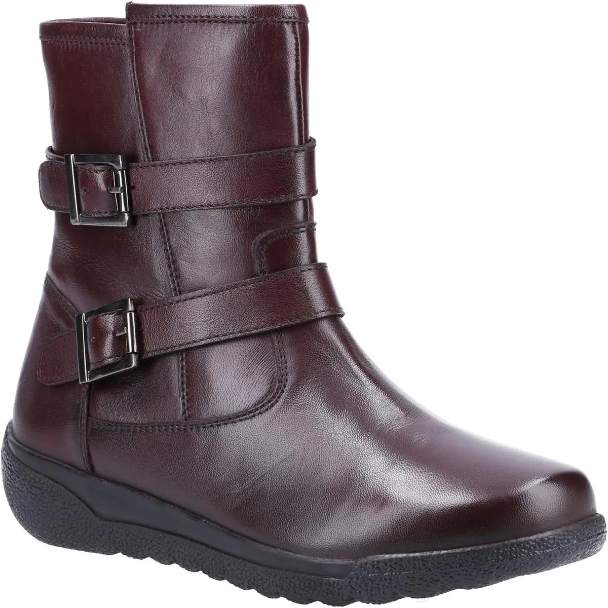 Fleet & Foster Zambia Zip Mid Boot Bordo