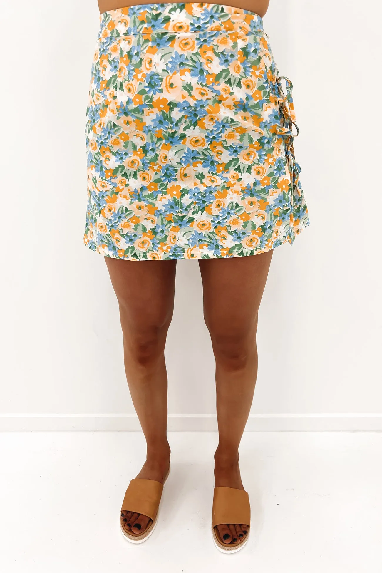 Flora Mini Skirt Sunlight