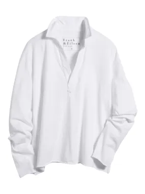 Frank & Eileen Patrick Popover Henley in White