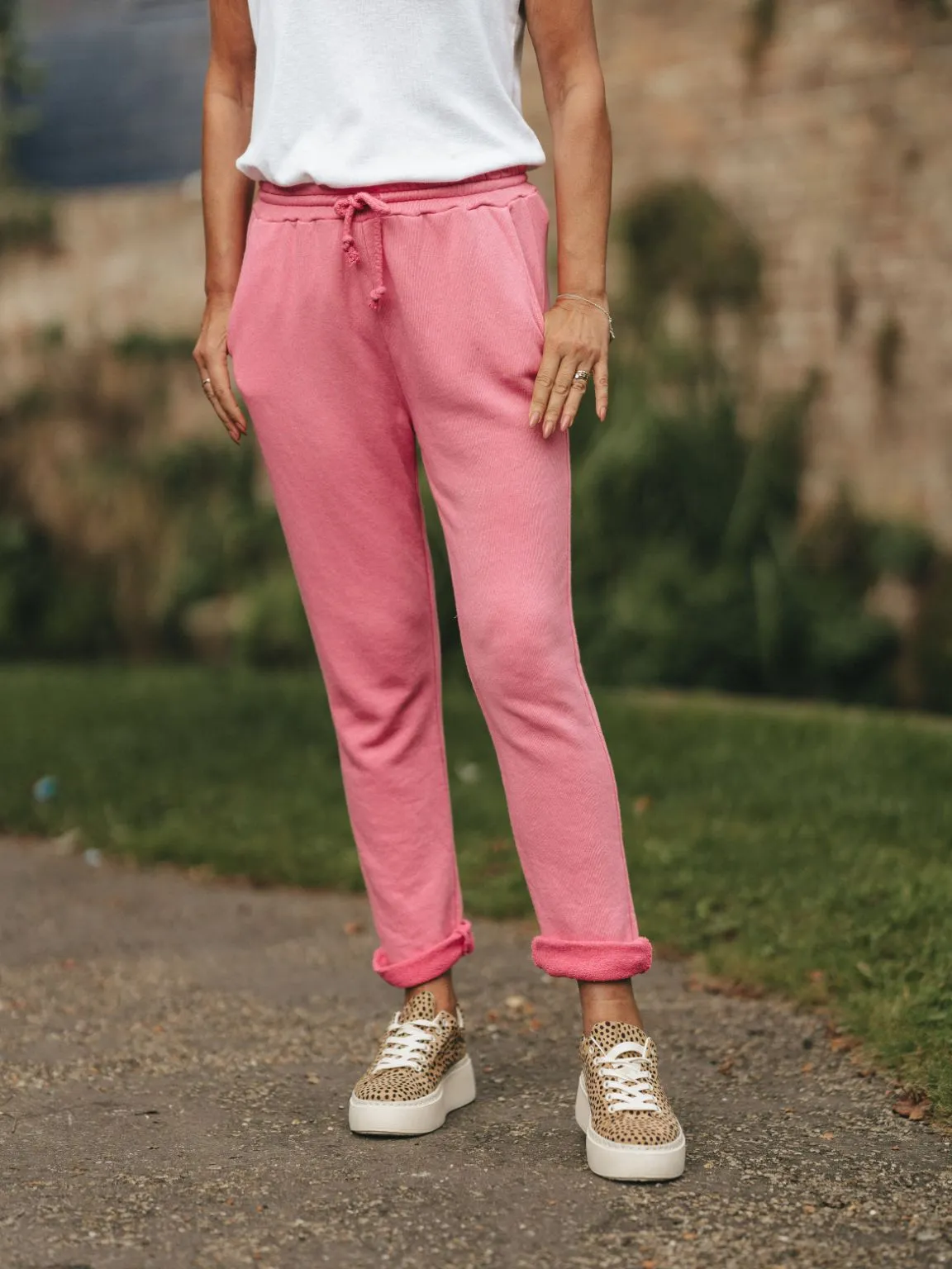 Fuschia Aurora Joggers