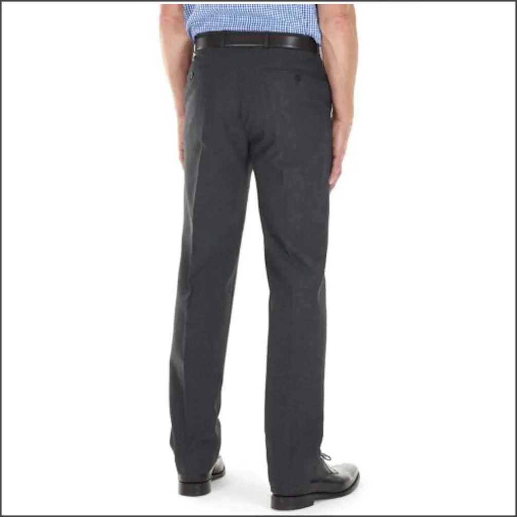 Gurteen Cologne Charcoal Stretch Flannel.