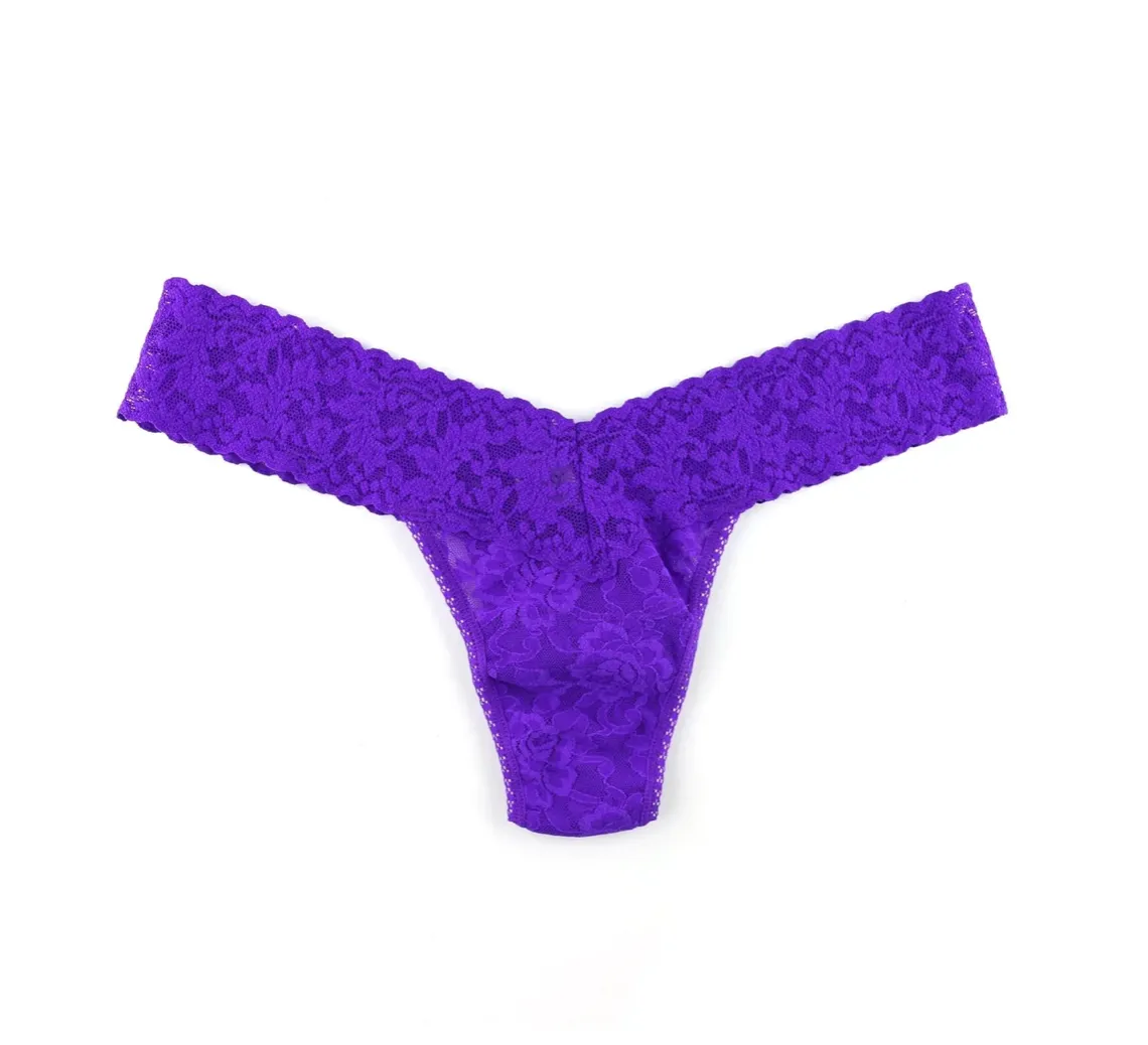 HANKY PANKY SIGNATURE LACE LOW RISE THONG MAJP