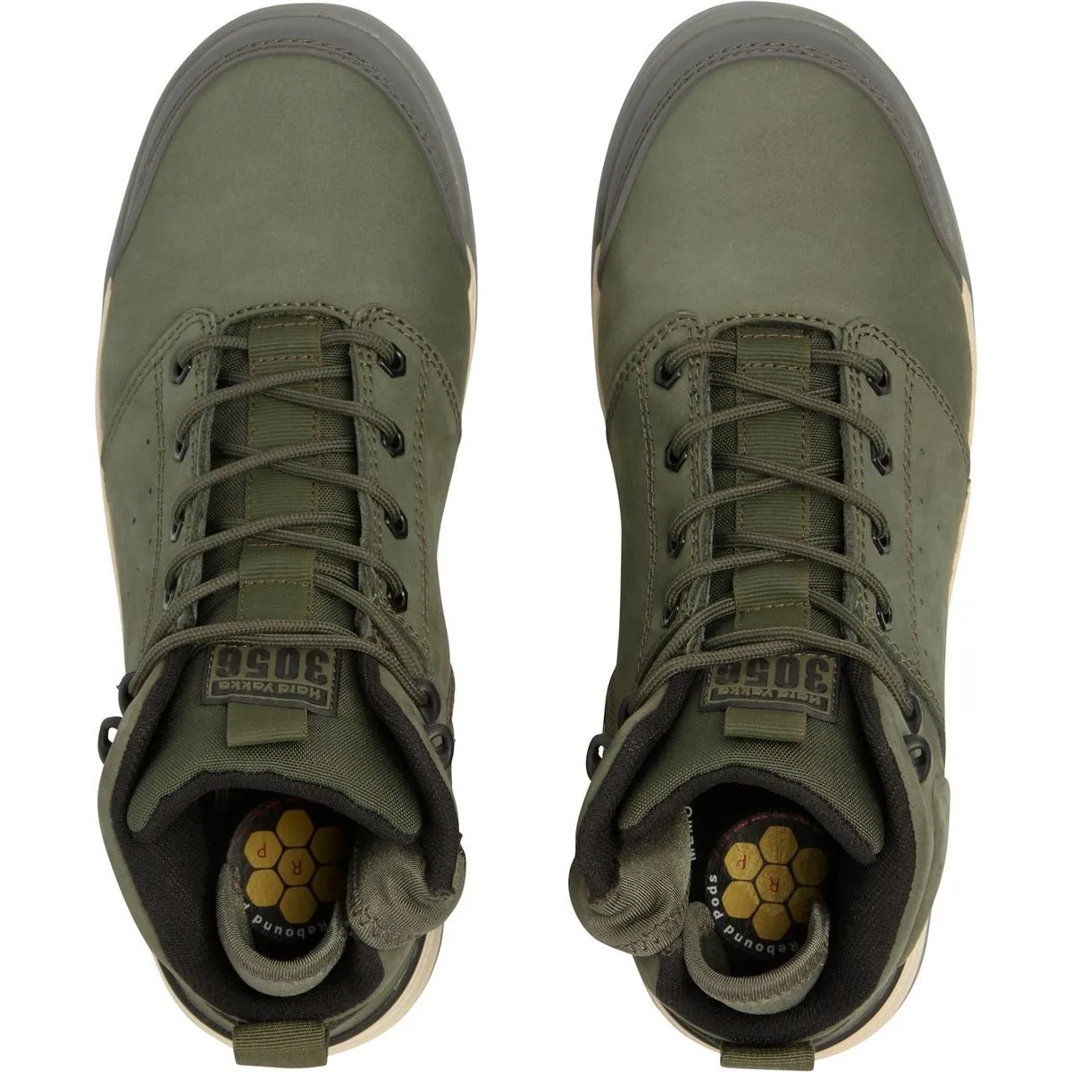 Hard Yakka 3056 Lace Zip Safety Boot Olive