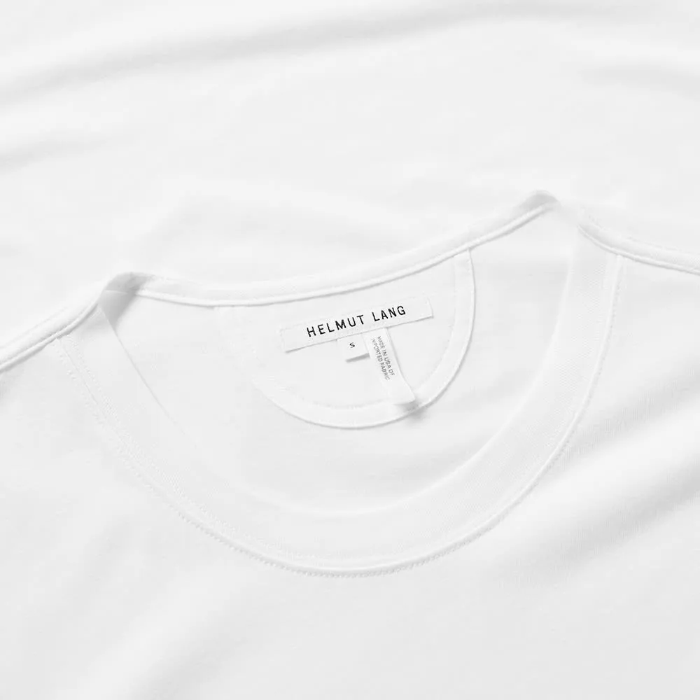 Helmut Lang Film Print TeeOptic White